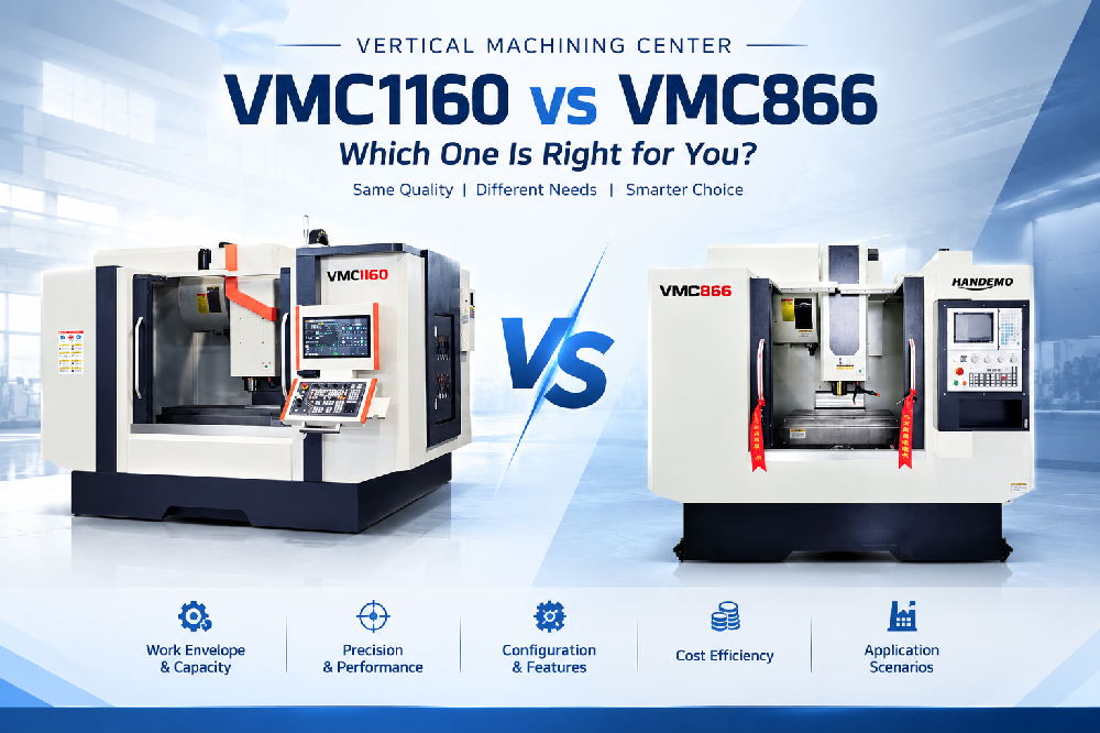 VMC866 и VMC1160: какой вертикальный обрабатывающий центр выбрать